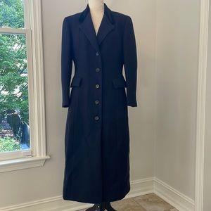 Brooks Brothers long coat in Navy